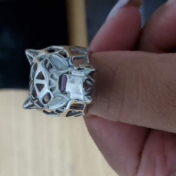 Perditi Silver Jaguar Ring - Picture 2 of 2